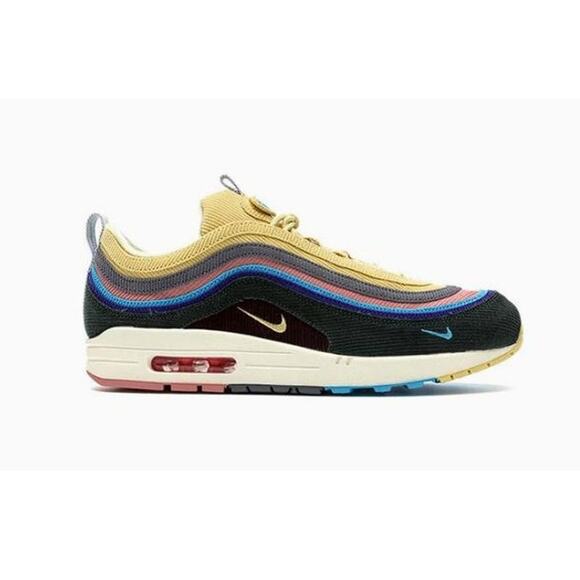 NIKE Men's Nike Air Max 1/97 Sean Wotherspoon Shoes Size 8.5 - Picture 7 of 10